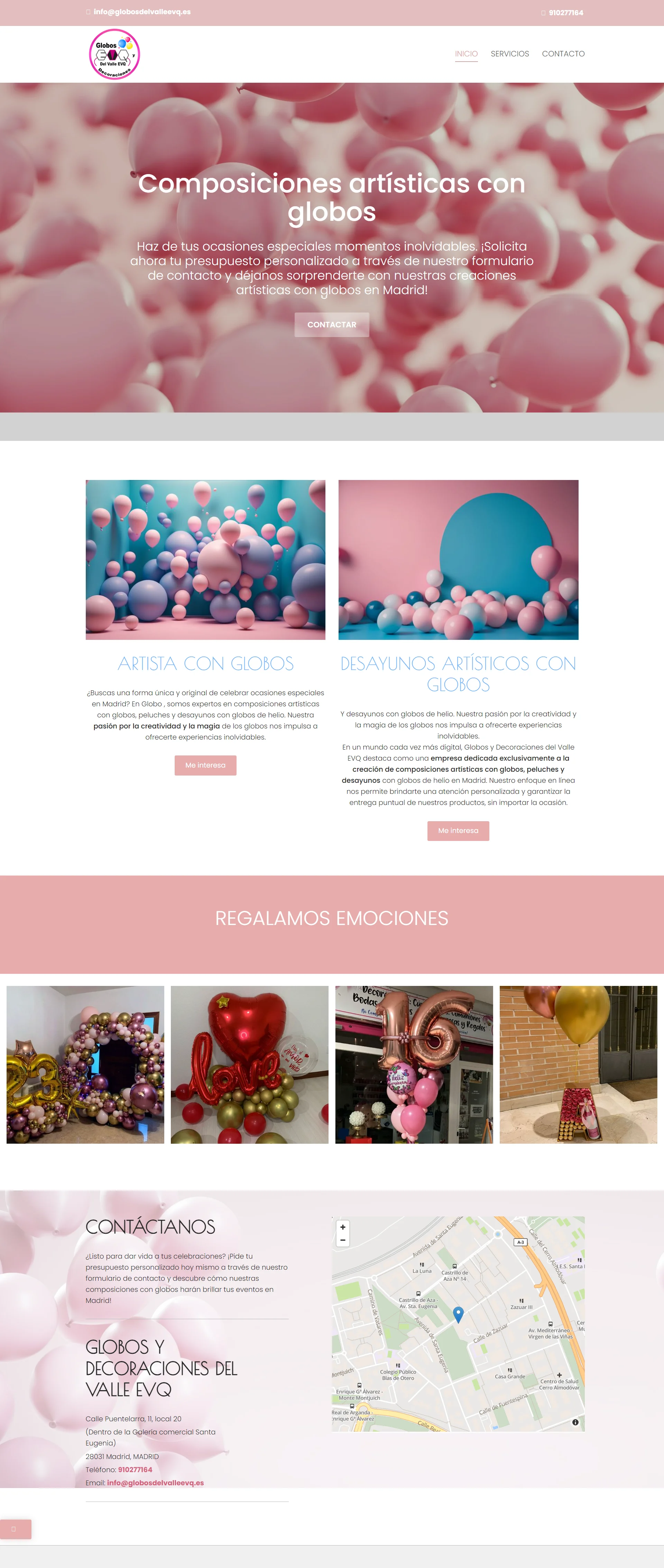ARTE CON GLOBOS
